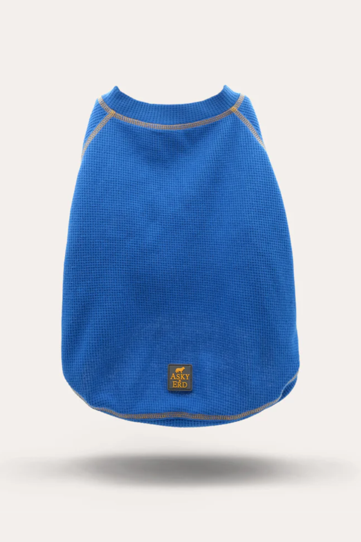 Asky&Erd Waffle Tshirt | Deep Ocean
