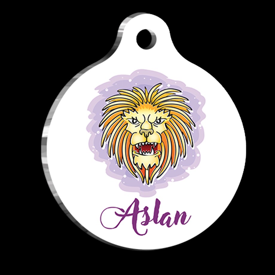 Lion Sign Cat Dog Tag