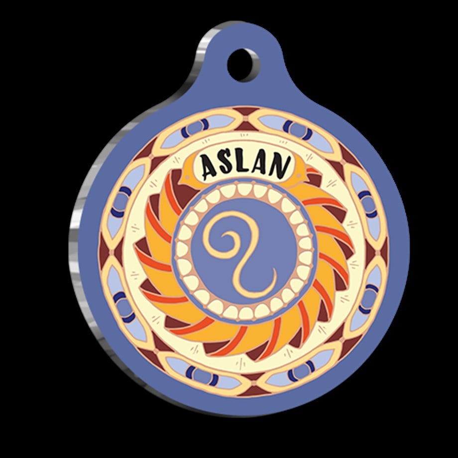 Lion Sign Cat Dog Tag
