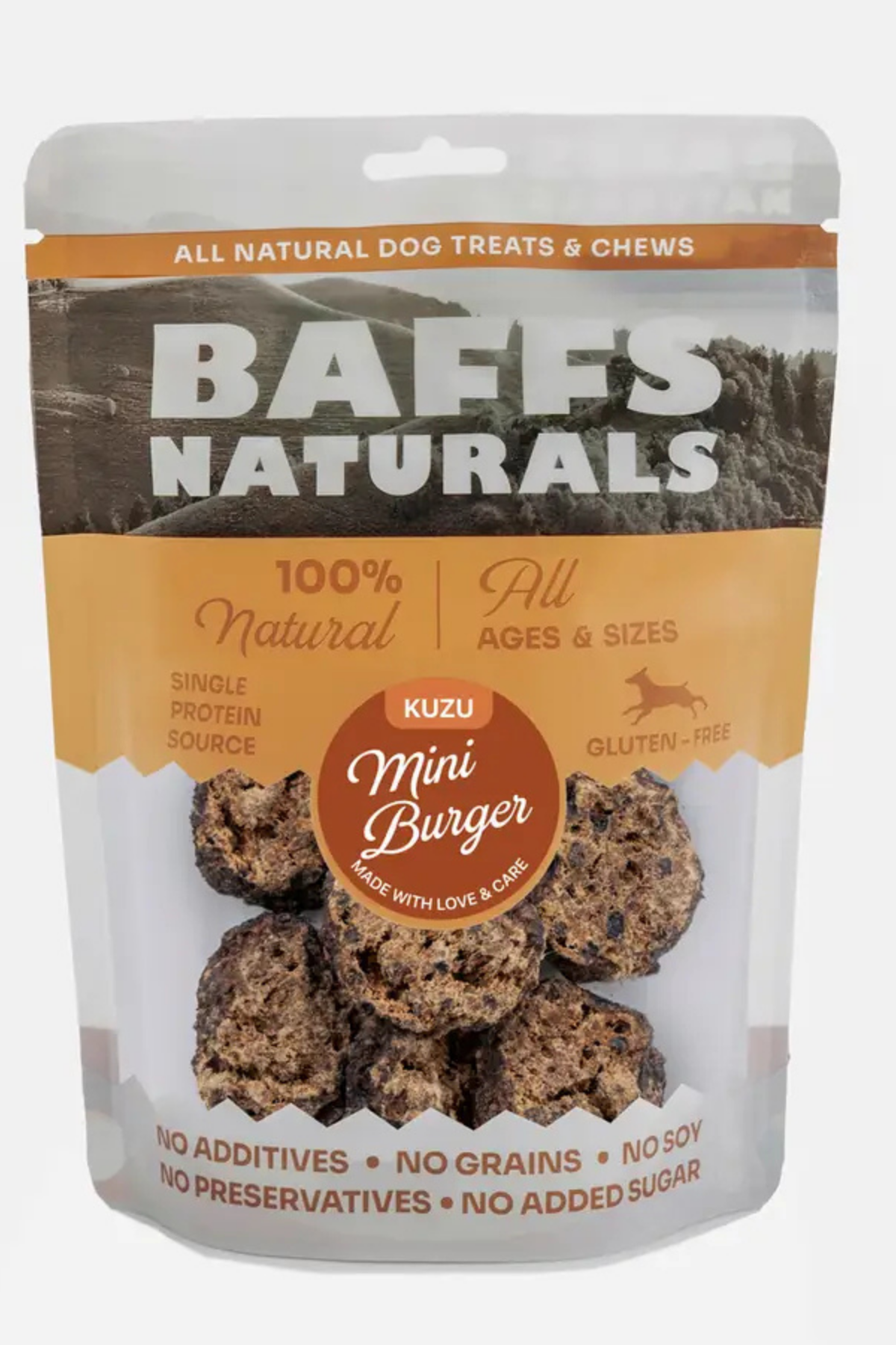 Baffs Naturals Mini Burger Kuzu