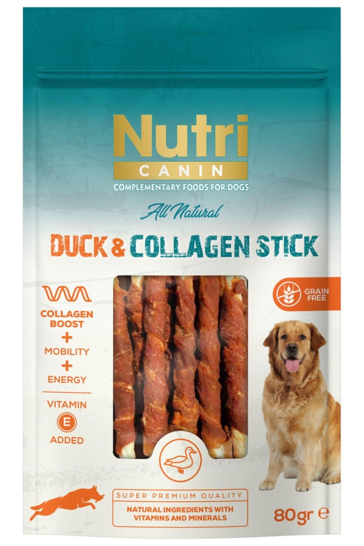 Nutri Canin Ördekli ve Kolajenli Köpek Ödül Maması