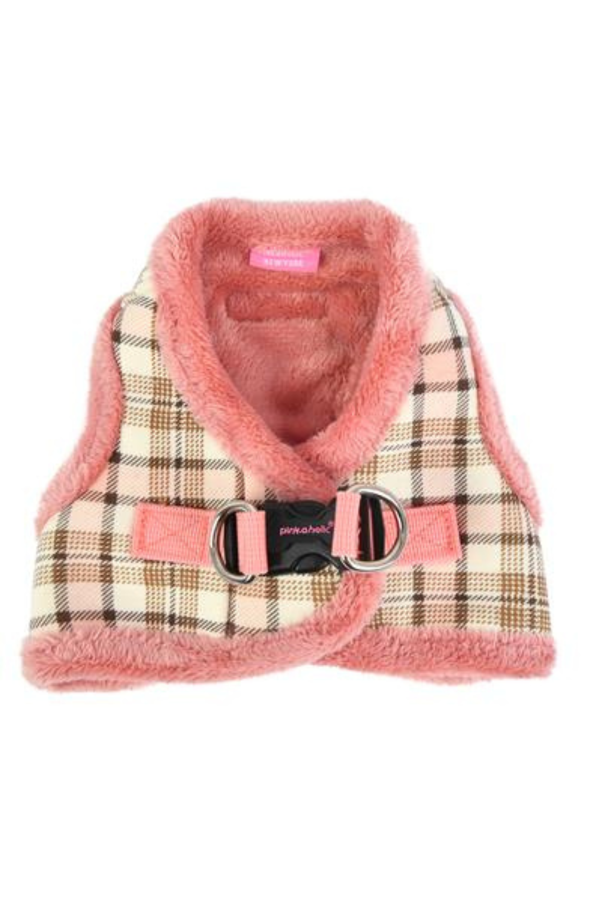 Pinkaholic New York Aline Vest Harness Köpek Göğüs Tasması Indian Pink 