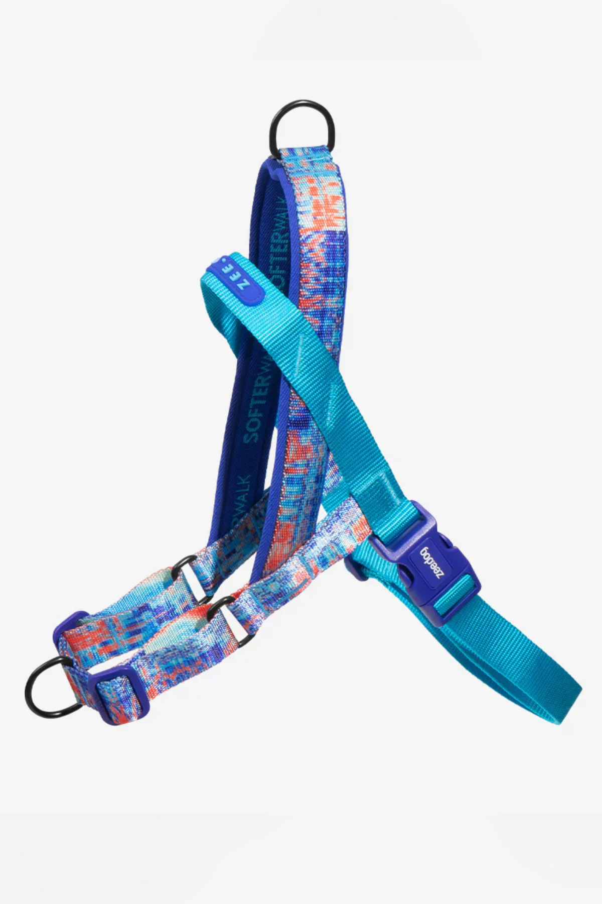 Glitch Error #404 Softer Walk Göğüs Tasması - Zee.Dog