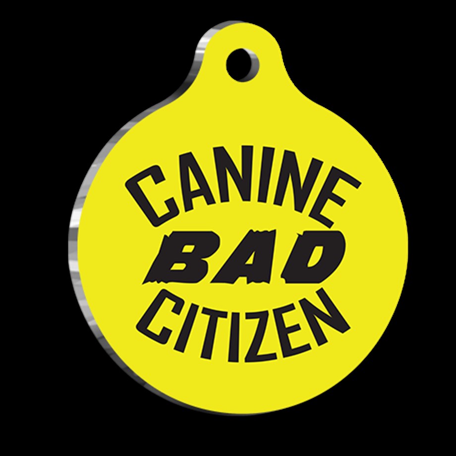 Bad Citizen Dog Tag