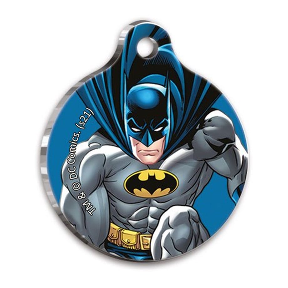 Batman Round Cat And Dog Tag