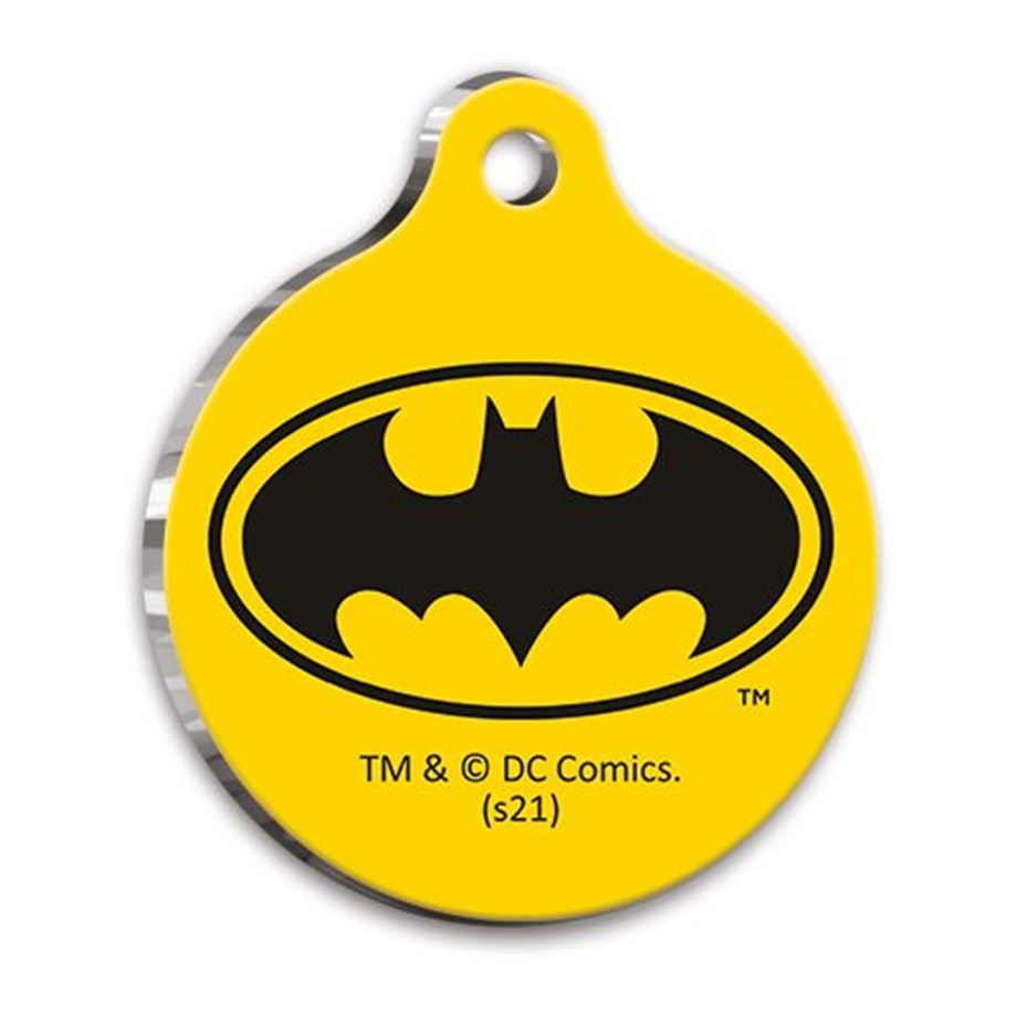 Batman Round Cat And Dog Tag