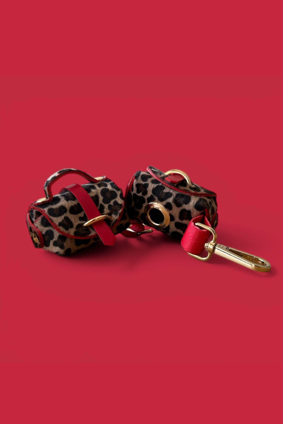 The Tailor Dogs Köpek Dışkı Poşeti Çantası Leopar