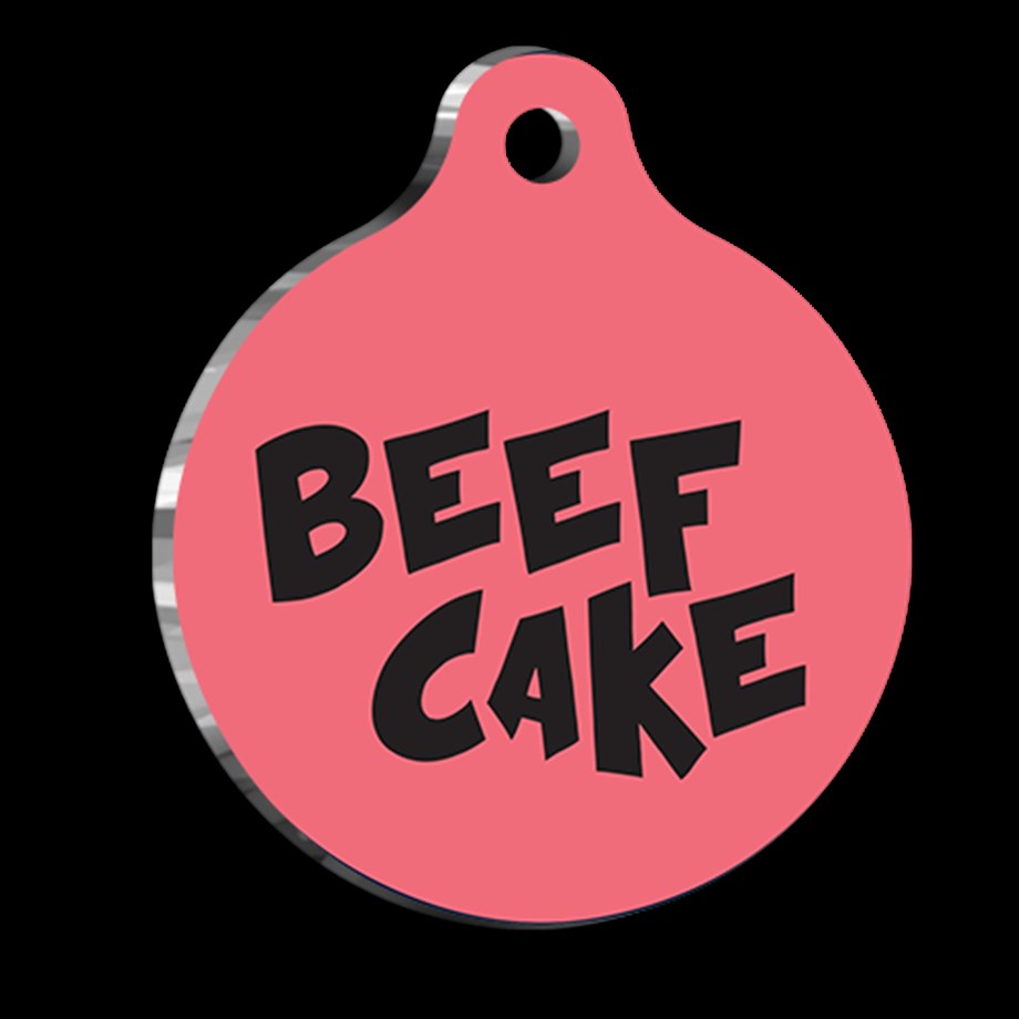 Beef Cake Cat Dog Tag