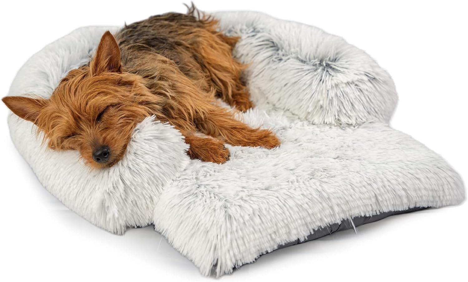 Best Friends by Sheri Nap Mat Köpek Yatağı, Yataklı - Çıkarılabilir Kılıfıyla Yıkanabilir Köpek Yatağı Kafes Pedi, Frost, Küçük, 22