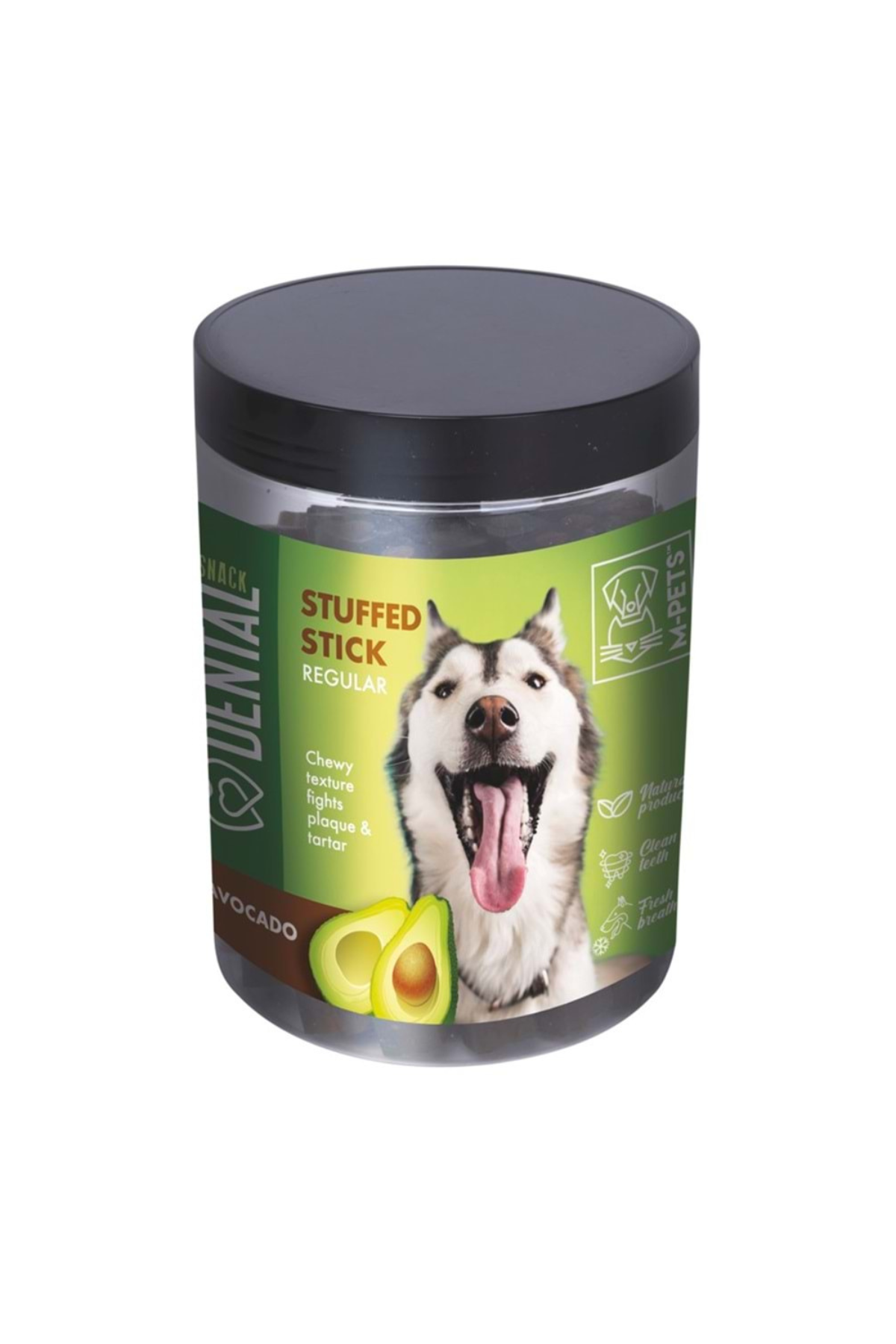 M-PETS DENTAL SNACK AVOCADO STUFFED STICK REGULAR ÖDÜL 400GR