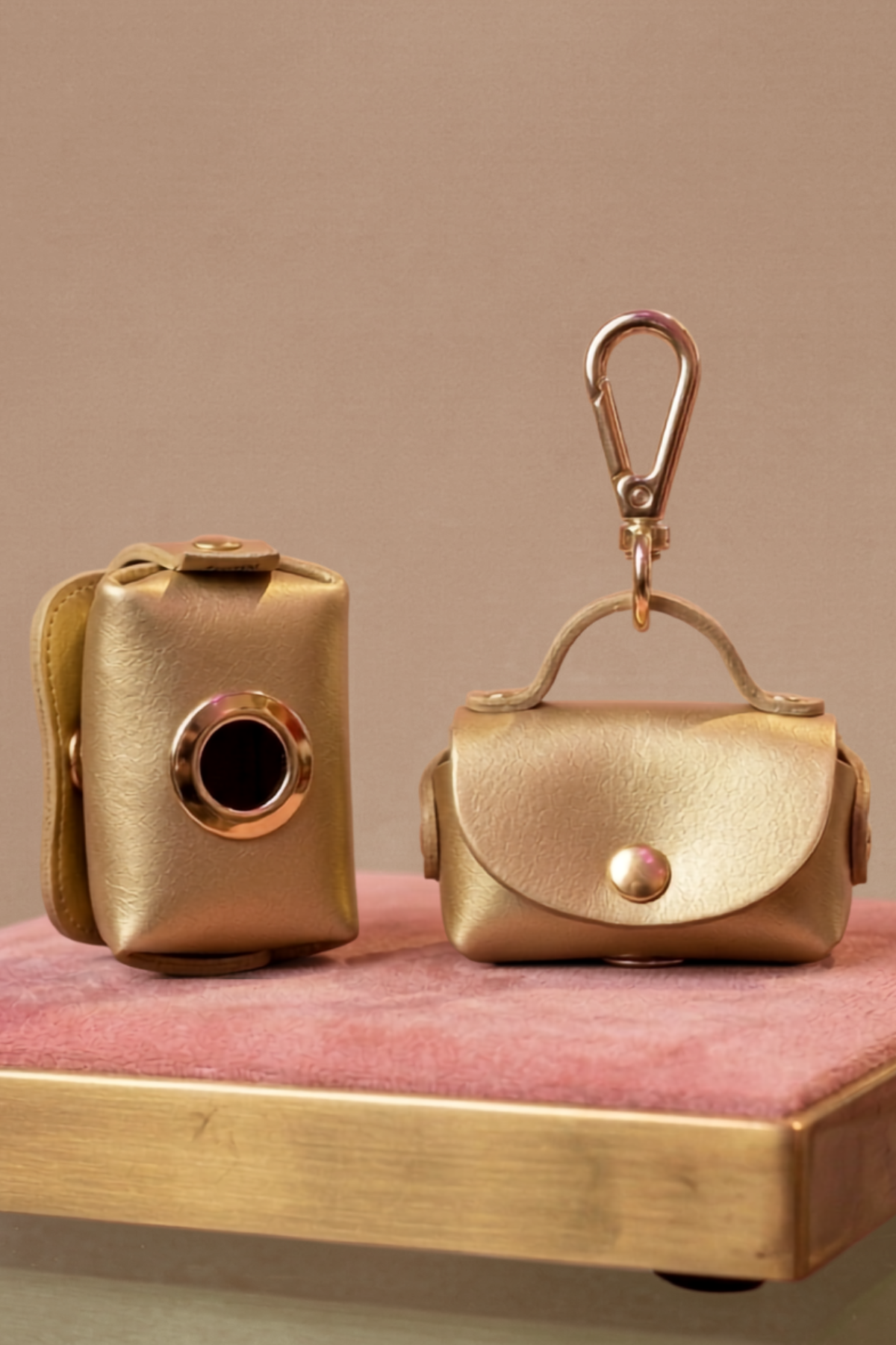 The Tailor Dogs Köpek Dışkı Poşeti Çantası Gold