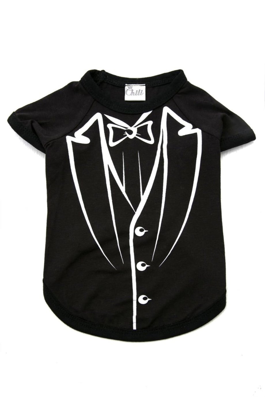 Chili Tuxedo Dog Groom Tshirt