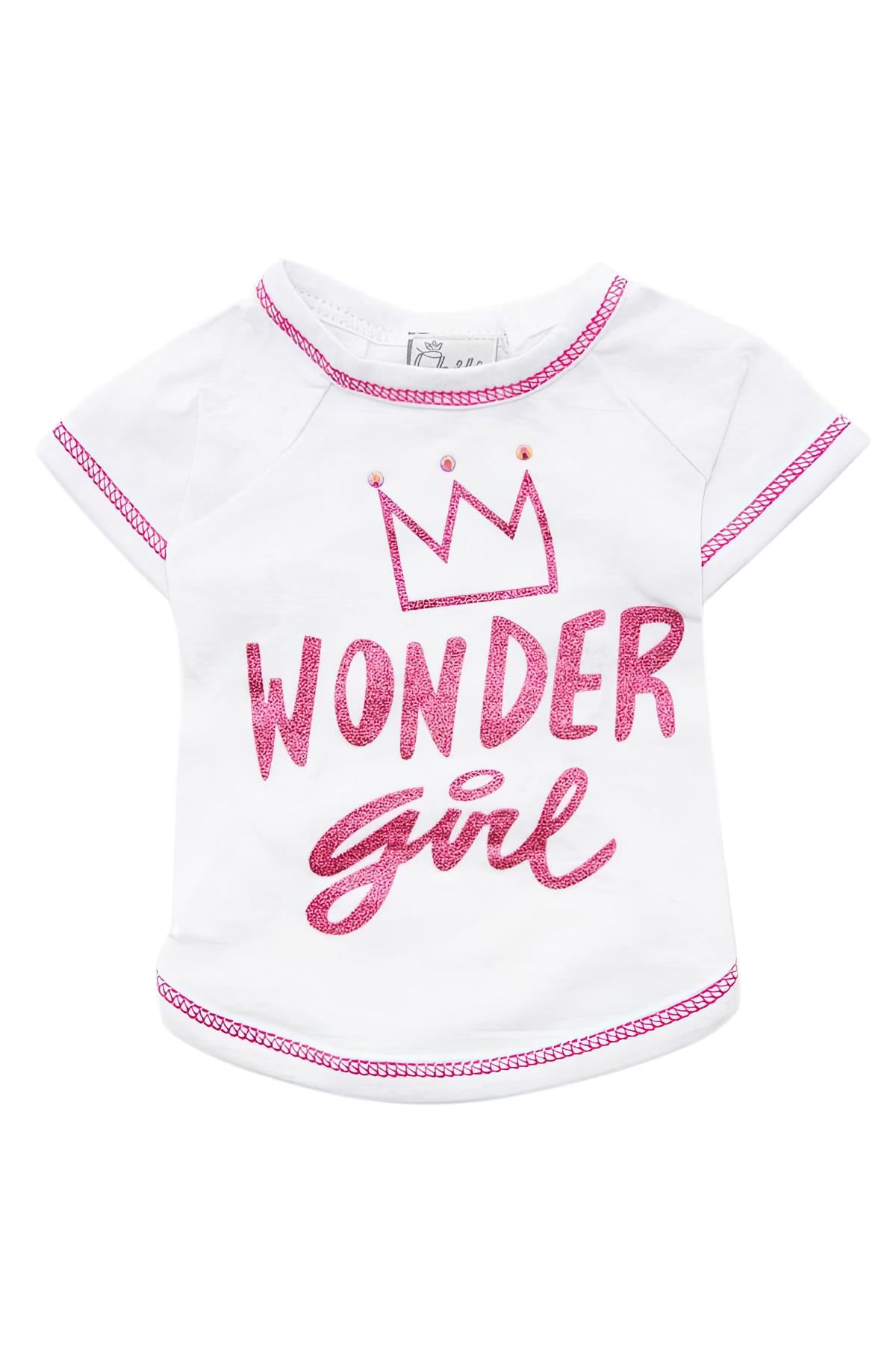 Chili Wonder Girl Dog Tshirt
