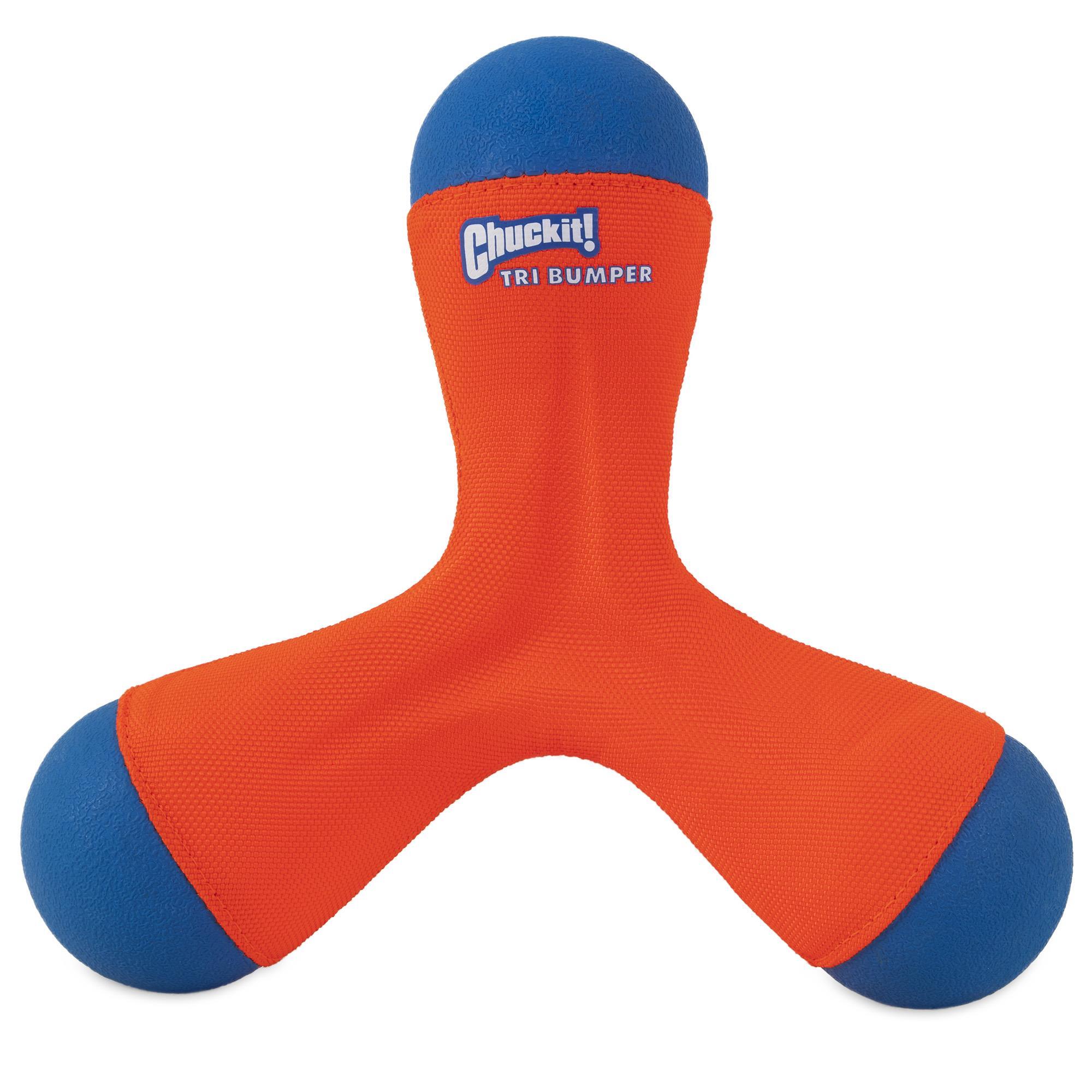 Chuckit! Tri-Bumper Suda Batmayan 3 Kollu Köpek Oyuncağı (Büyük Boy)