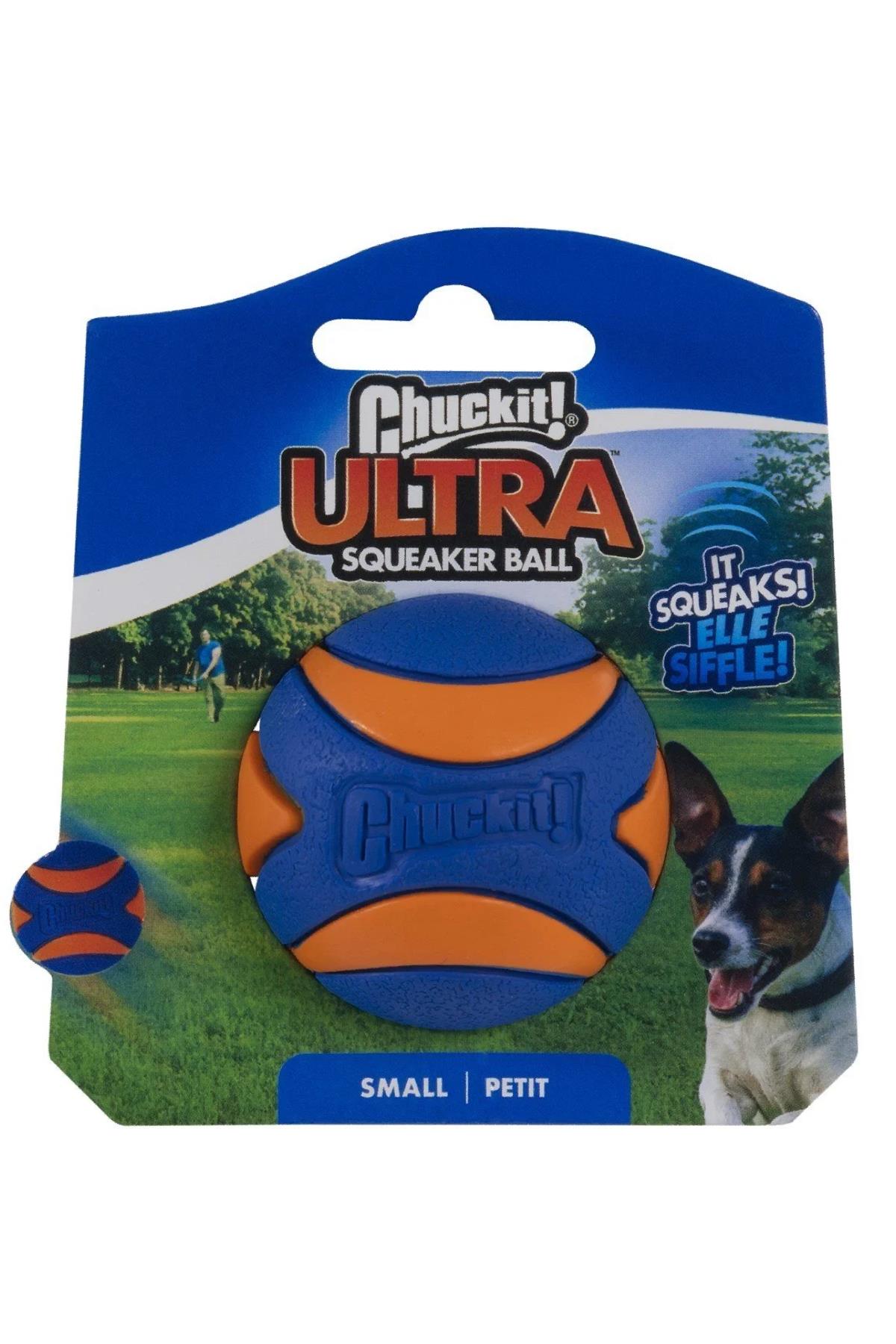 Chuckit! Utra Squeaker Sesli Köpek Oyun Topu (Küçük Boy)