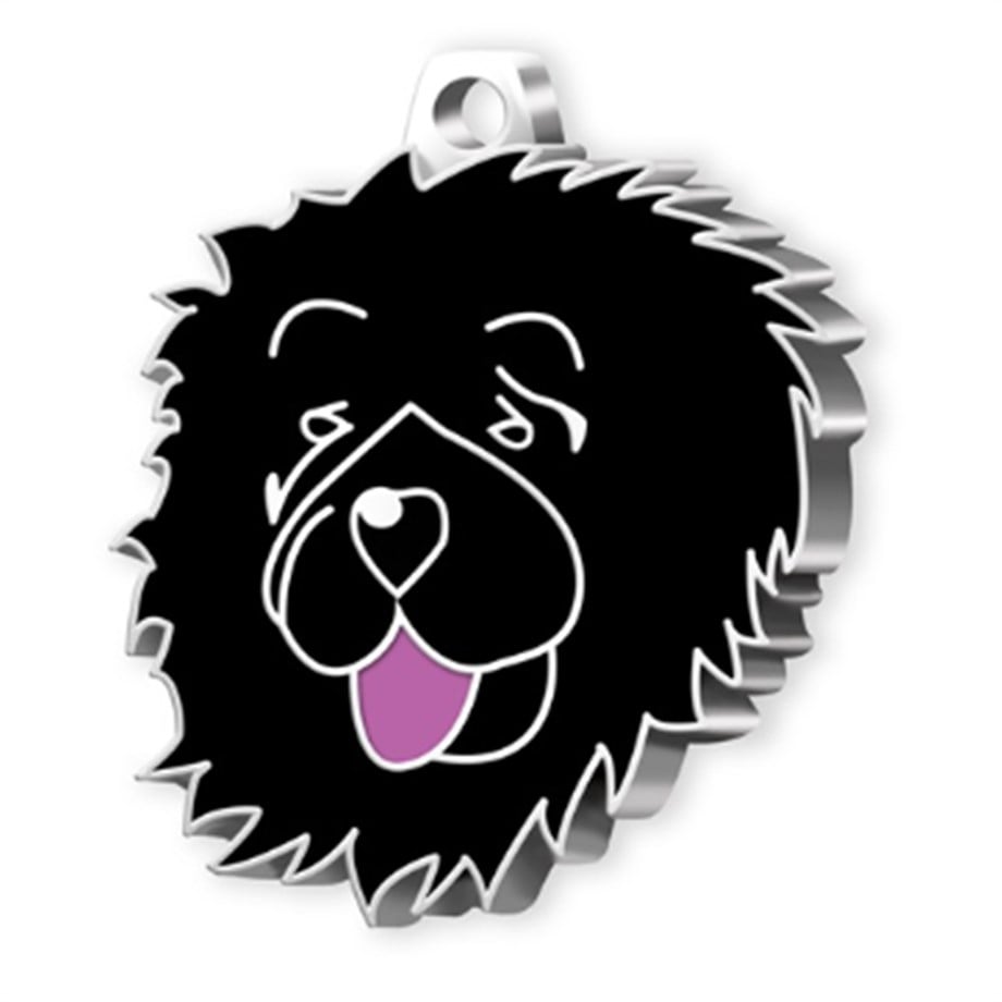 Chinese Lion Dog Tag