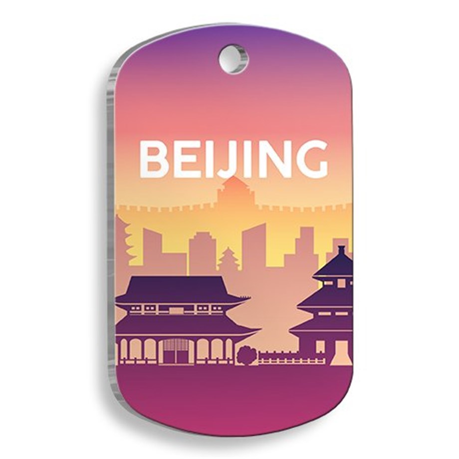 Chinese Figure Soldier Cat And Dog Tag