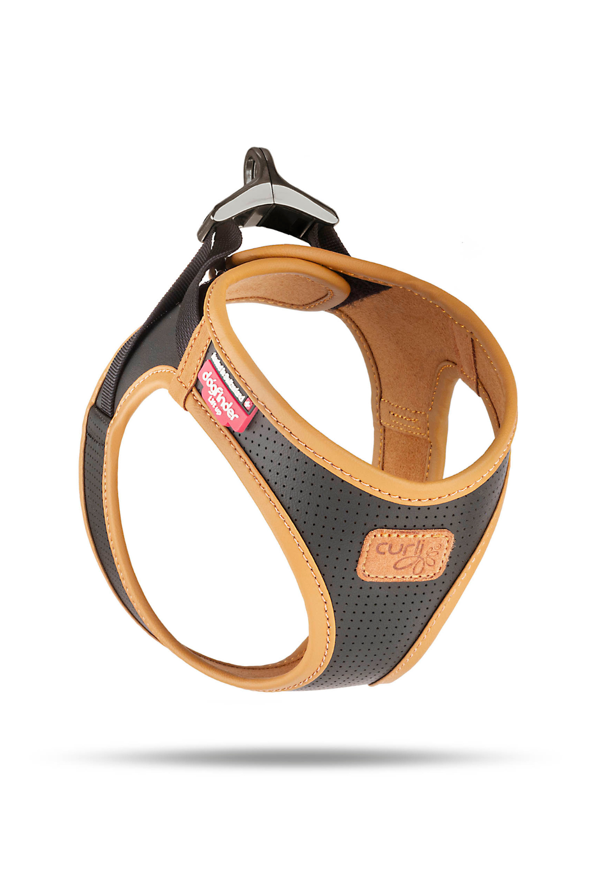 CURLI APPLE LEATHER HARNESS BLACK