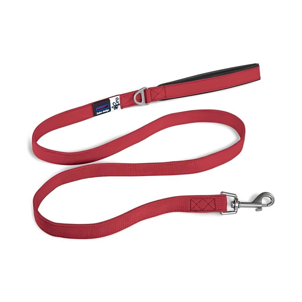 Curli Basic Leash Dog Navigation Stray Red
