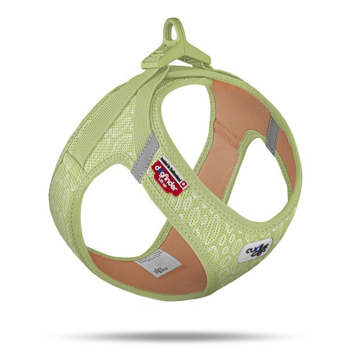 Curli Vest Göğüs Tasması Clasp Air Mesh Guacamole