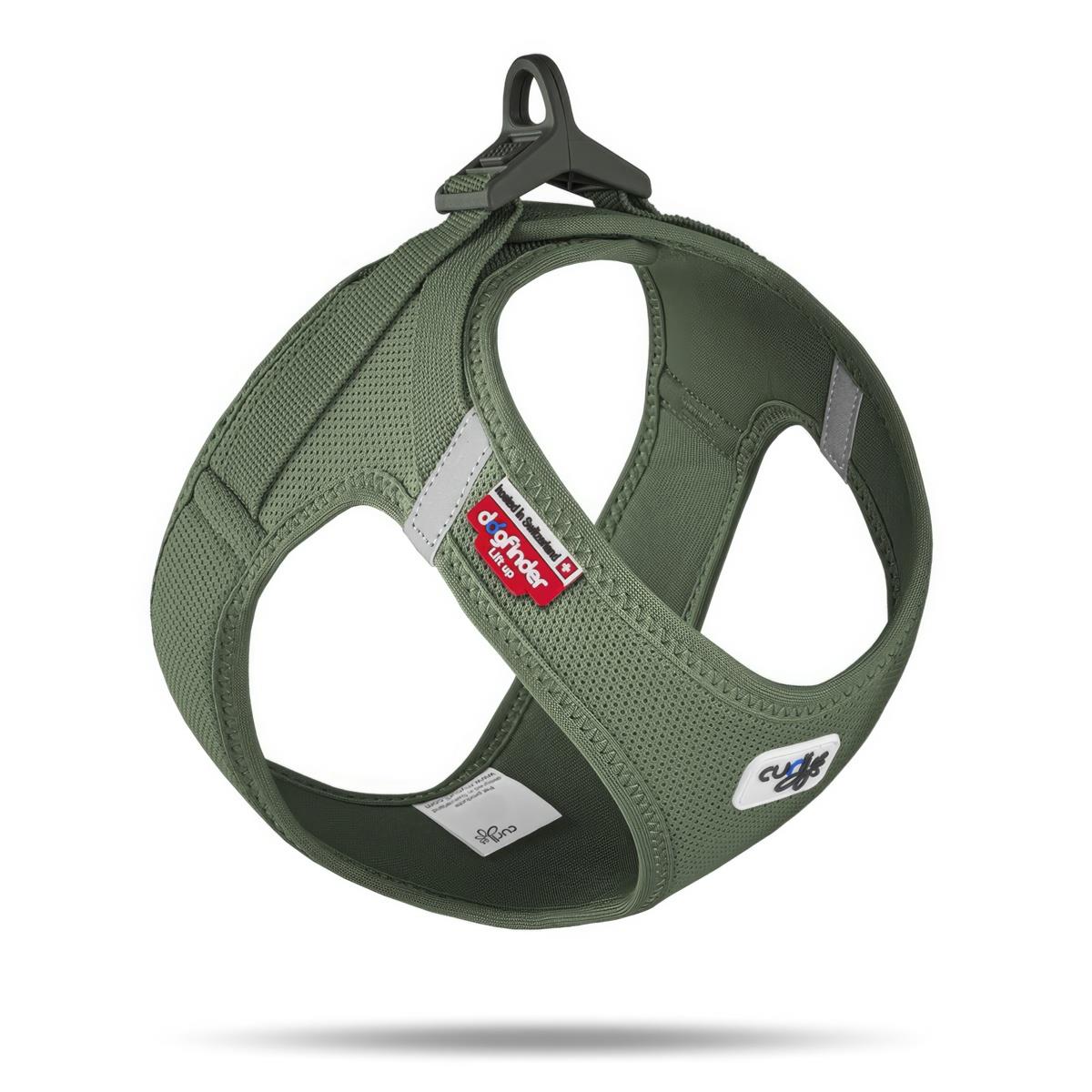 Curli Vest Breast Bowl Clasp Air Mesh Moss