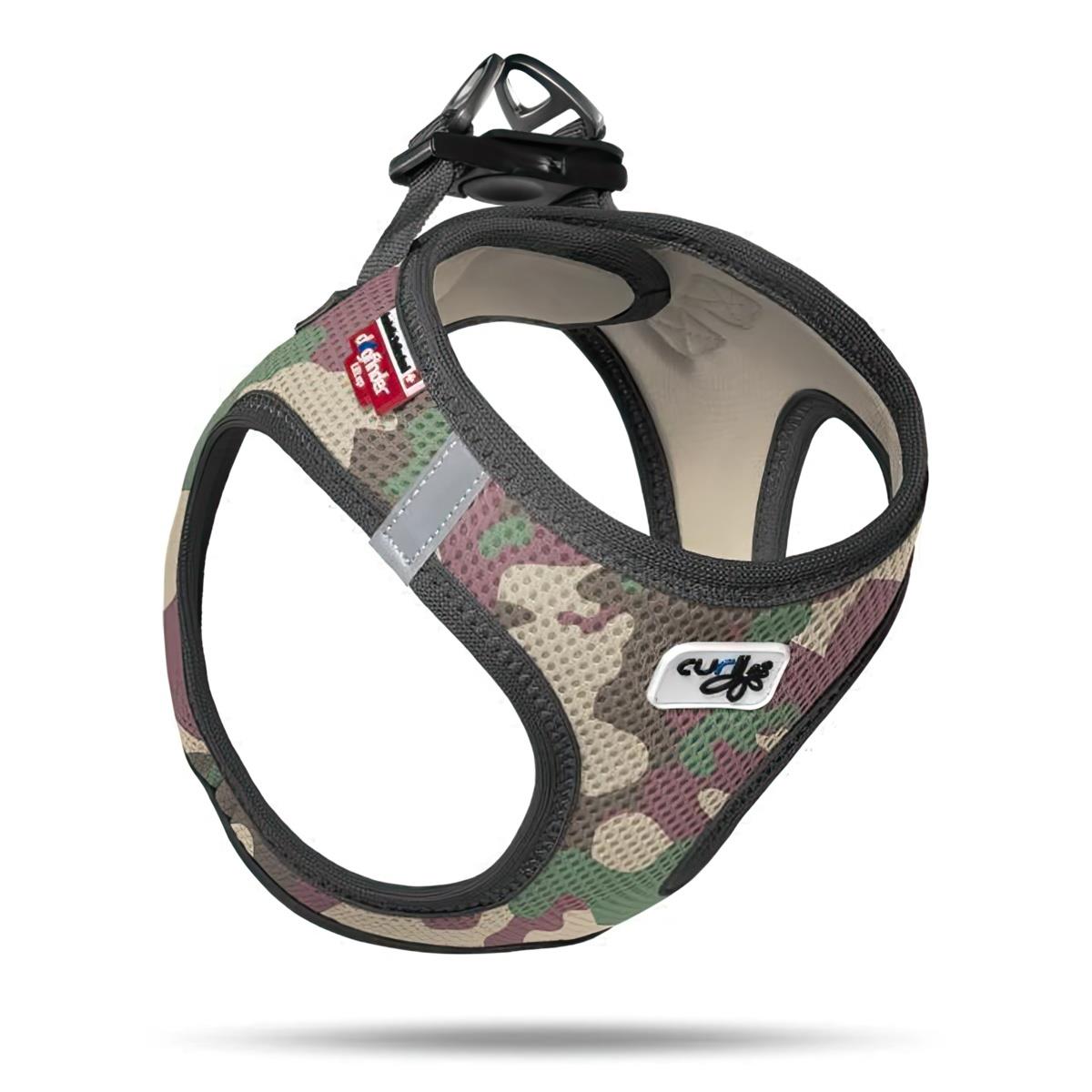 Curli Vest Harness Air-Mesh Dog Breast Station Camo
