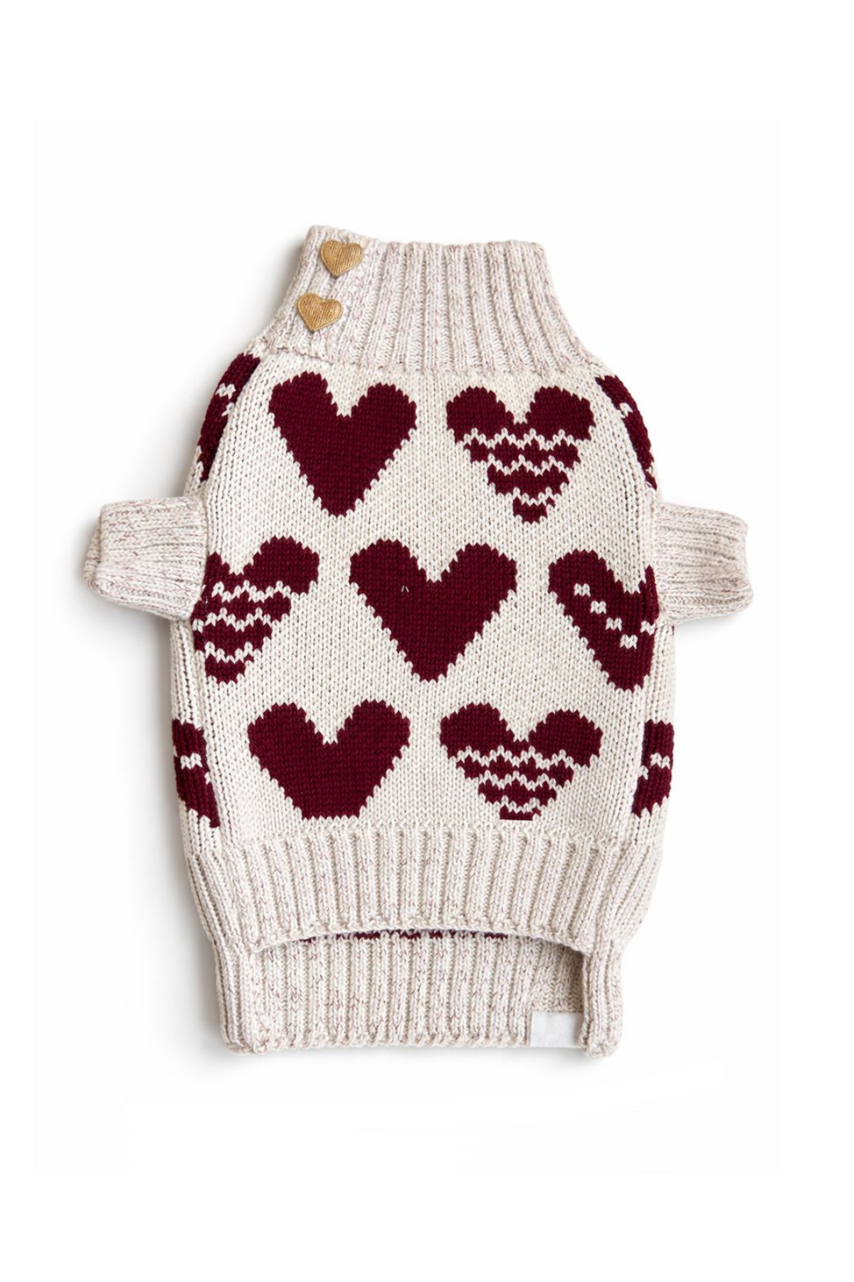 Lorico Kalpli Köpek Kazak Beyaz