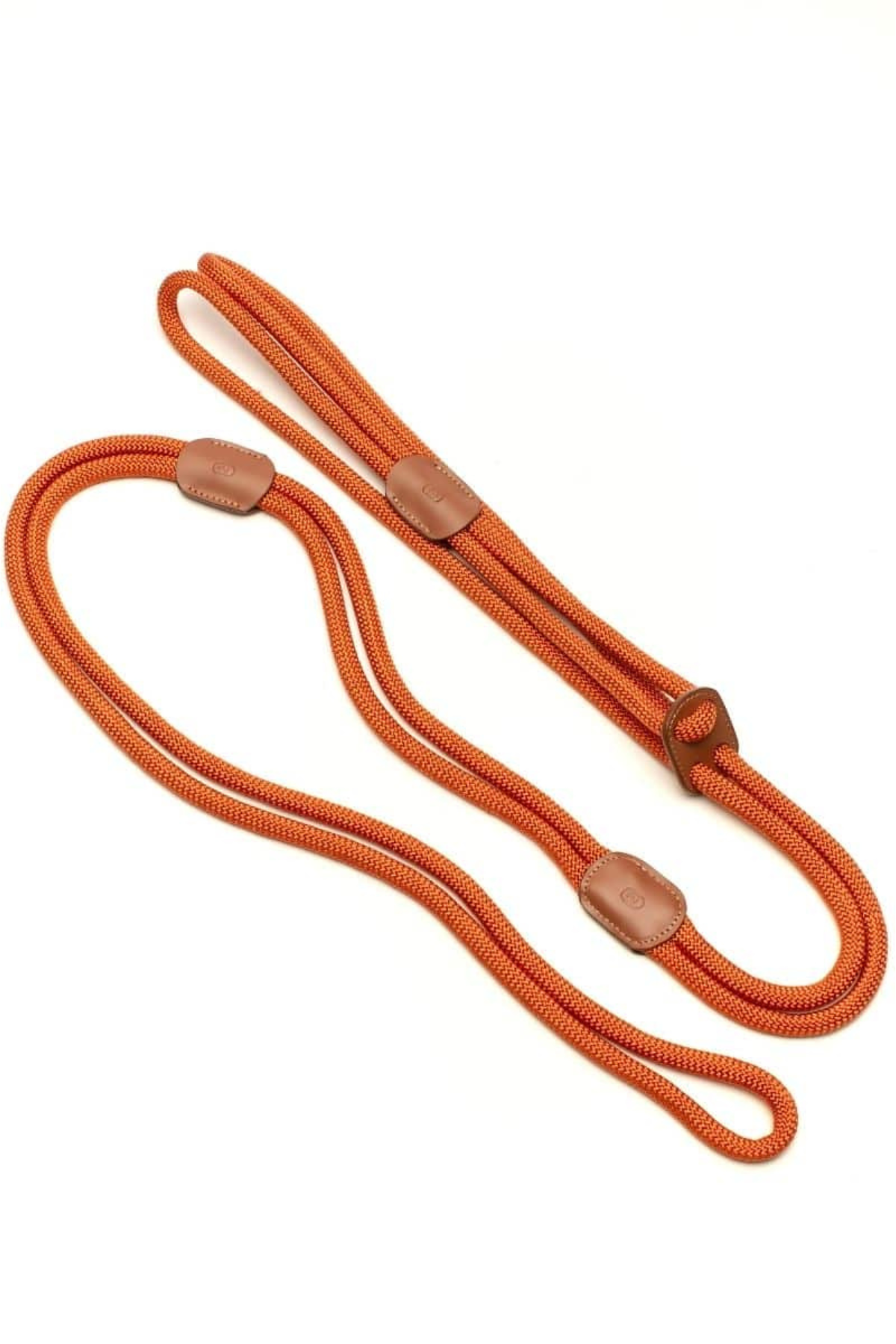 Zoe Pet Atelier All In 1 Loop Köpek Göğüs Tasması ve Gezdirme Kayışı Seti Pas Turuncusu ve Kahverengi