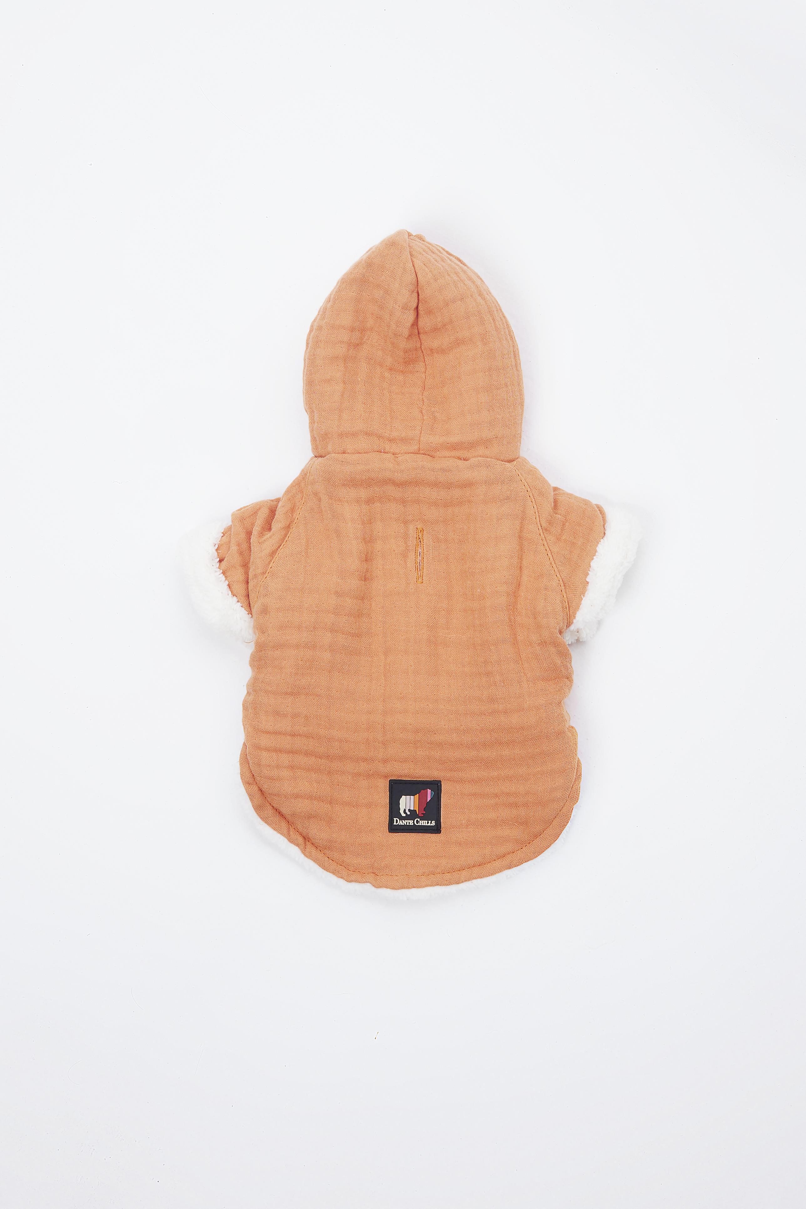 Dante Chills Vanilla Sky Köpek Hoodie Turuncu