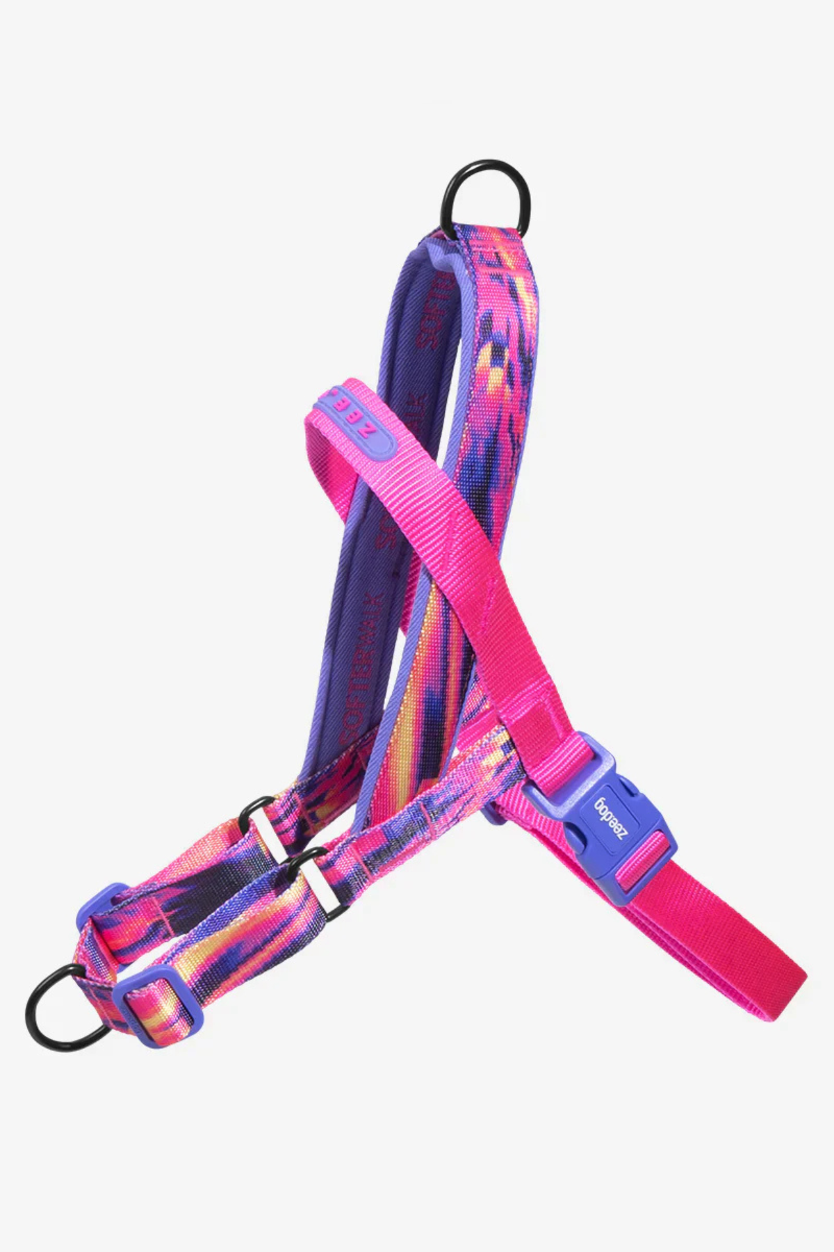 Glitch Error #500 Softer Walk Göğüs Tasması - Zee.Dog