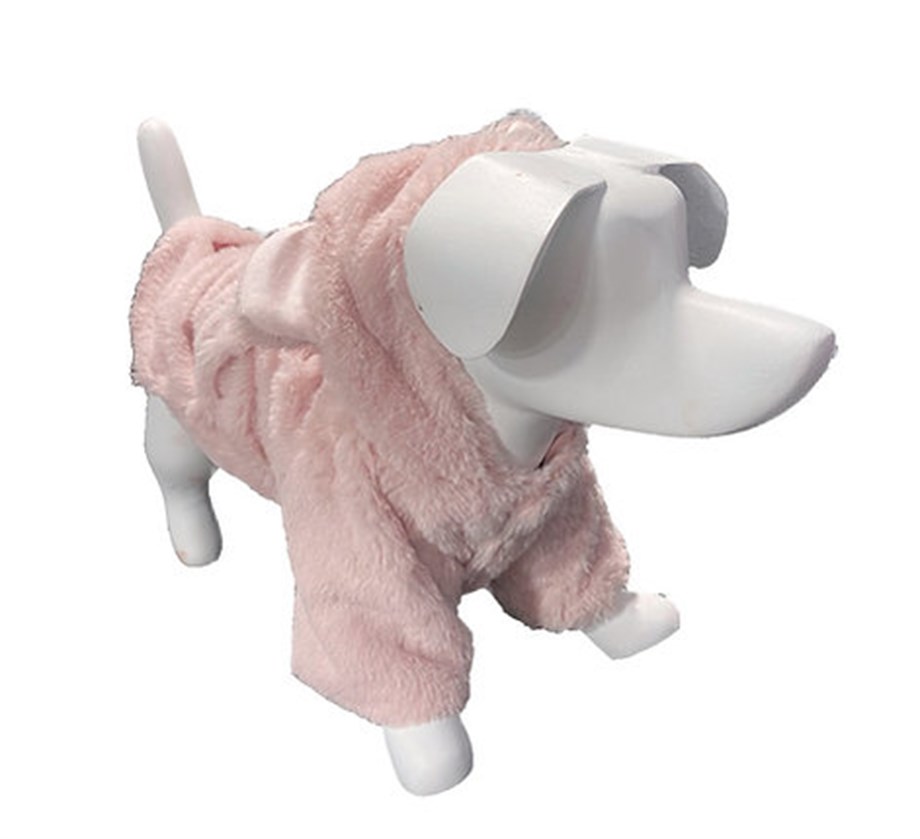 Doredog Cotton Candy Luxury Teddy Bear Coats Köpek Mont Pembe