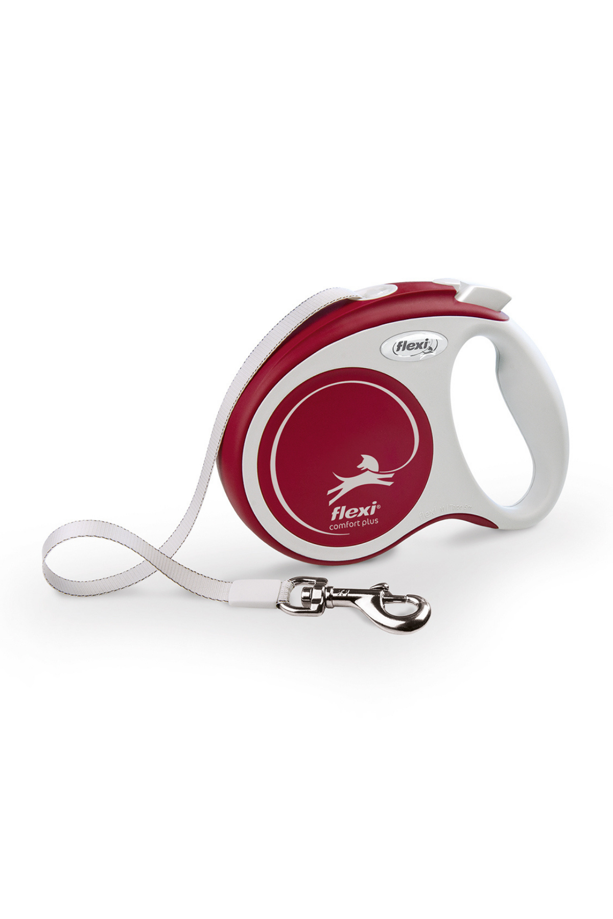 Flexi Comfort Plus S Beden Kırmızı 5MT Şerit Tasma