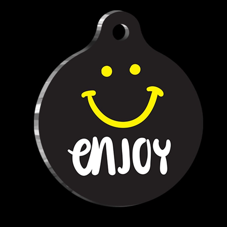 Enjoy Cat Dog Tag