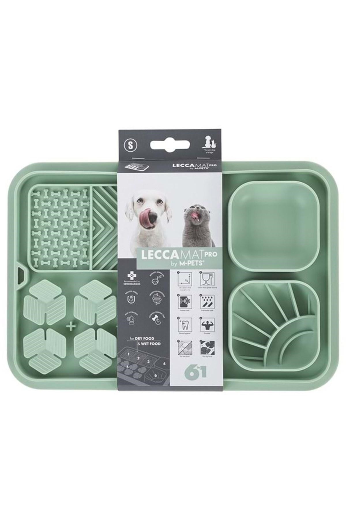 M-Pets Lecca Pro Köpek Yalama ve Beslenme Matı Green 