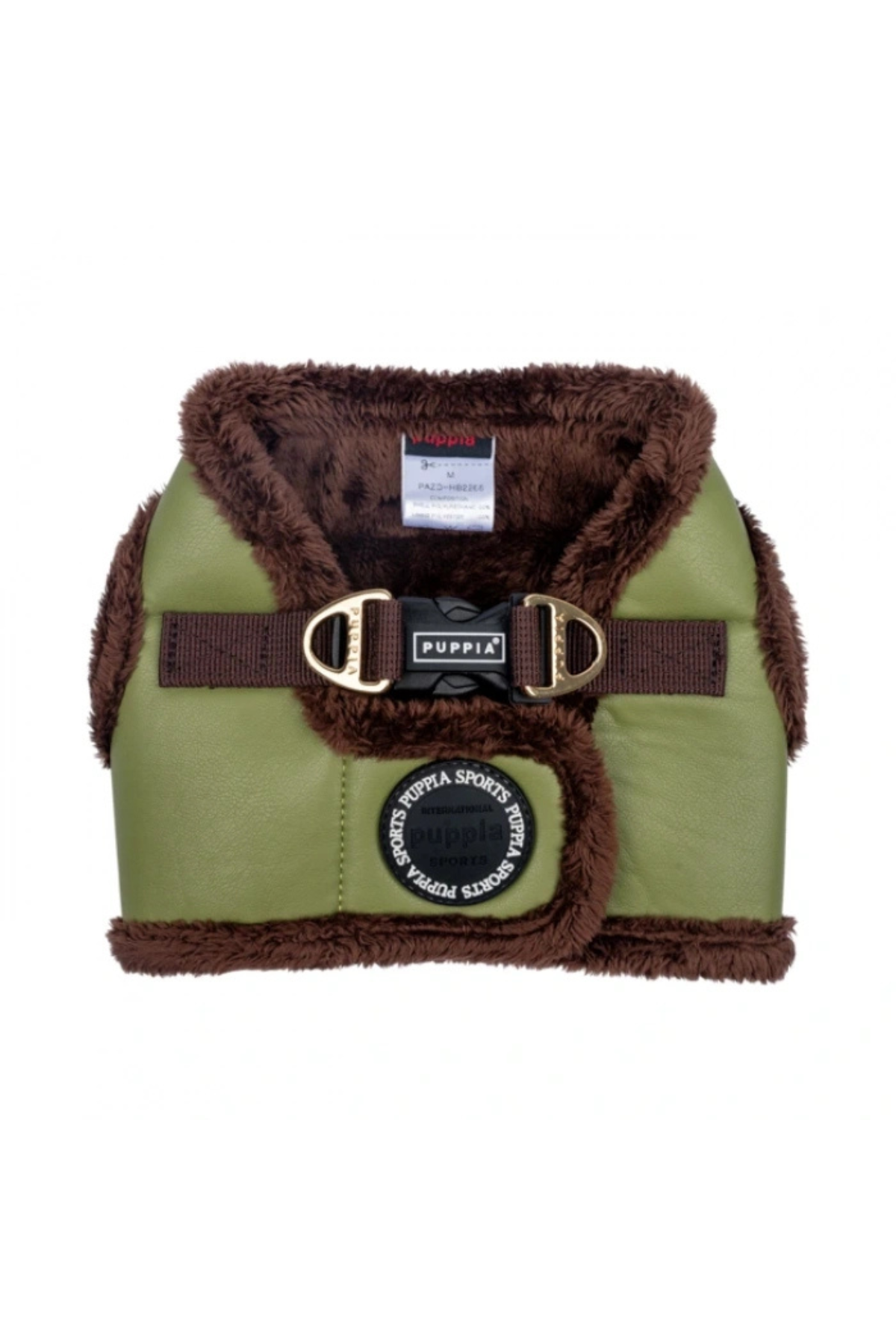 Puppia Wynter Harness B Köpek Göğüs Tasması - Zeytin Yeşili