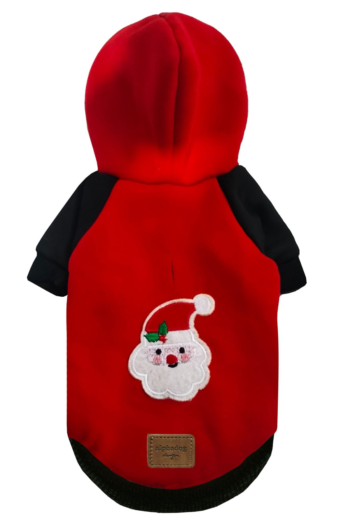 Alphadog Noel Baba Köpek Sweatshirt Kırmızı