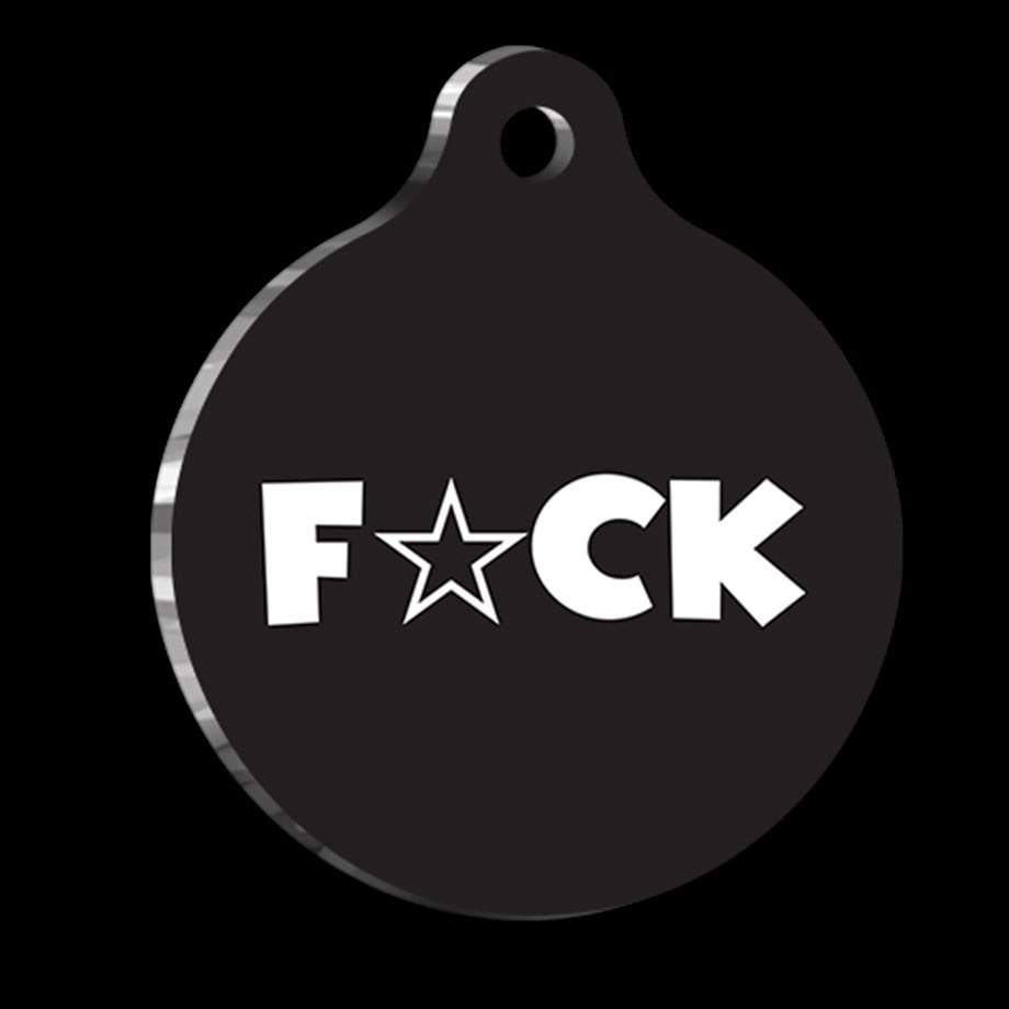 F*Ck Cat Dog Tag