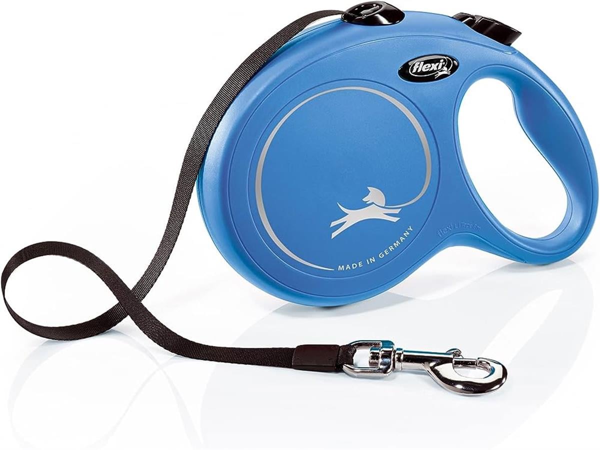 Flexi New Classic L Mavi Otomatik Köpek Gezdirme Kayışı 8 mt