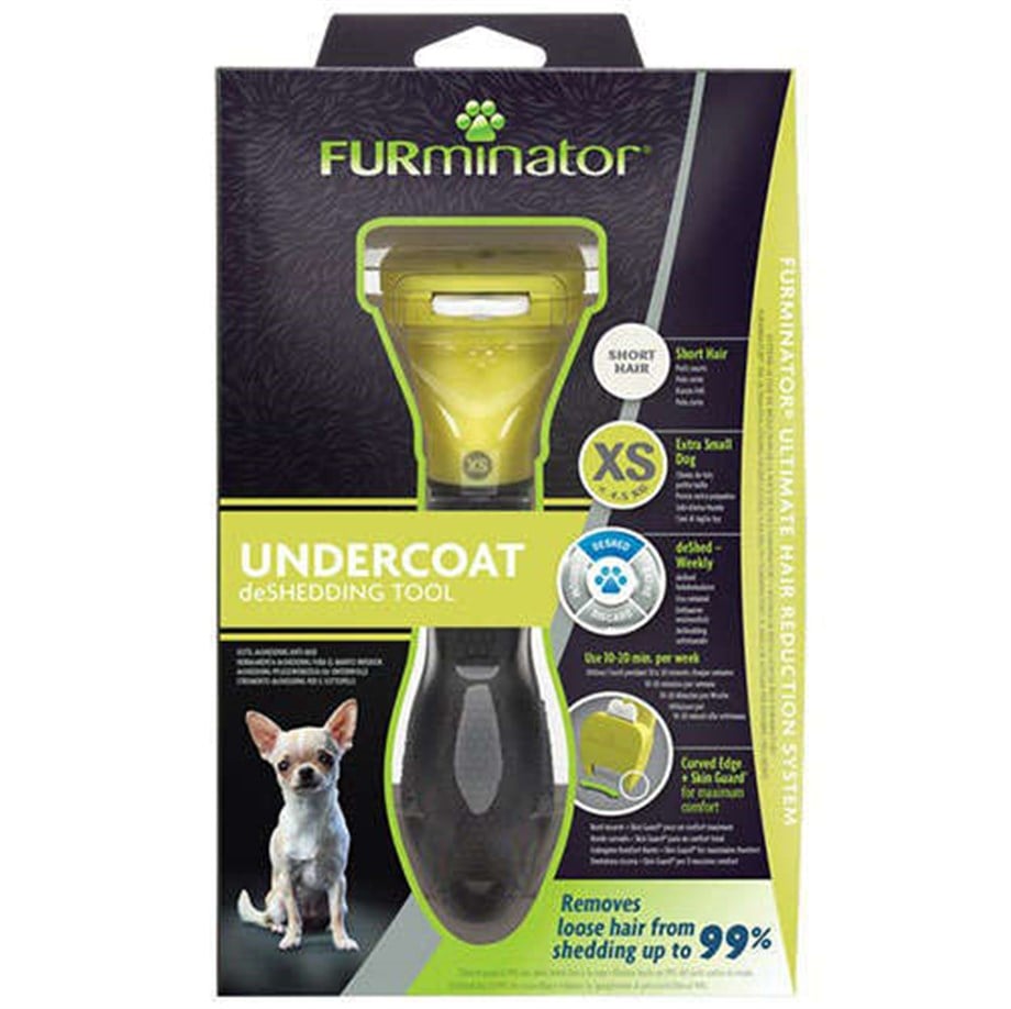 Furminator Kısa Tüylü Extra Küçük Köpek Tüy Toplayıcı Tarak