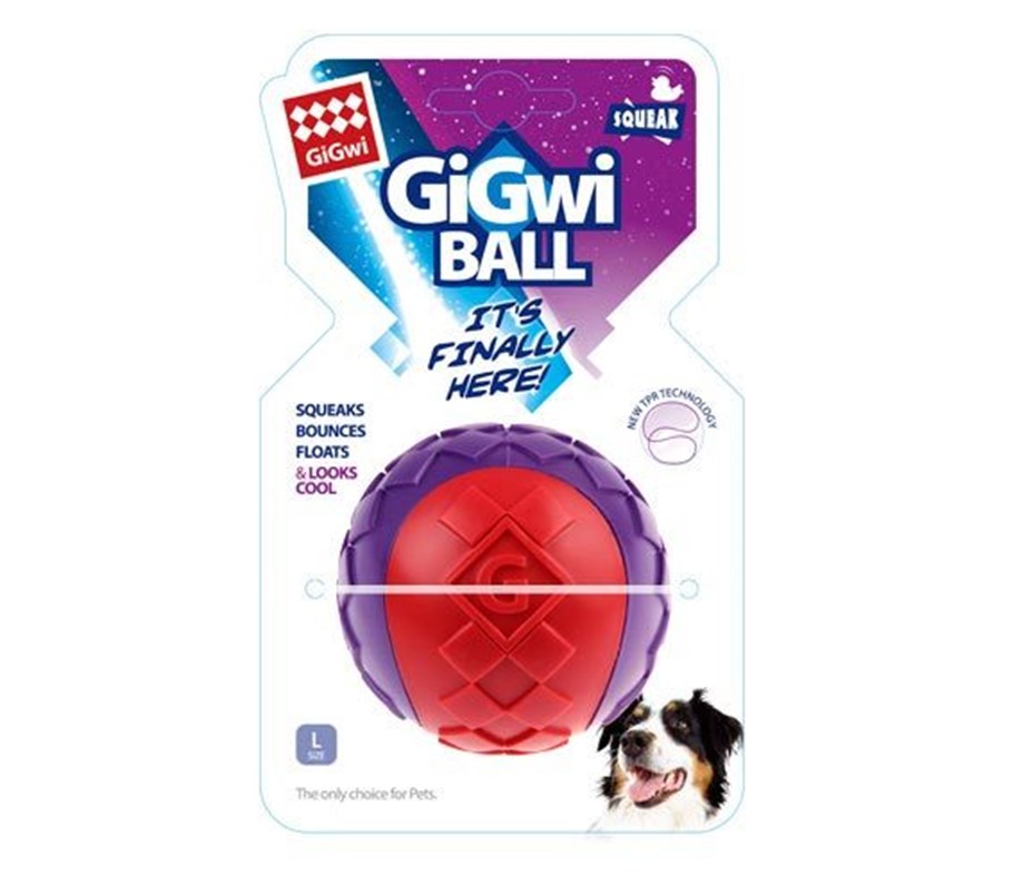 Gigwi 6298 Sert Top 7 cm Köpek Oyuncağı