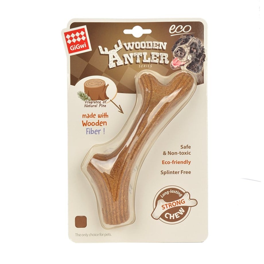 Gigwi Tree Horn Dog Toy Medium