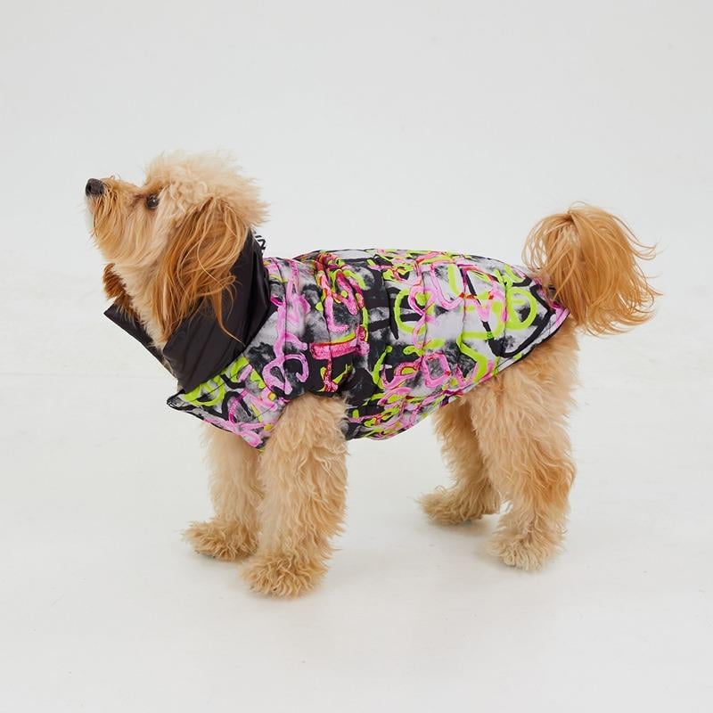 Godoist Puffer Series Graffiti Köpek Montu