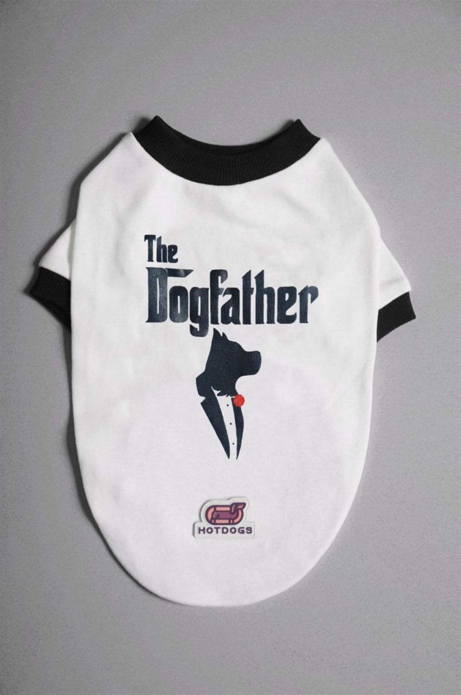 Hotdogs The Dogfather Köpek T-Shirt