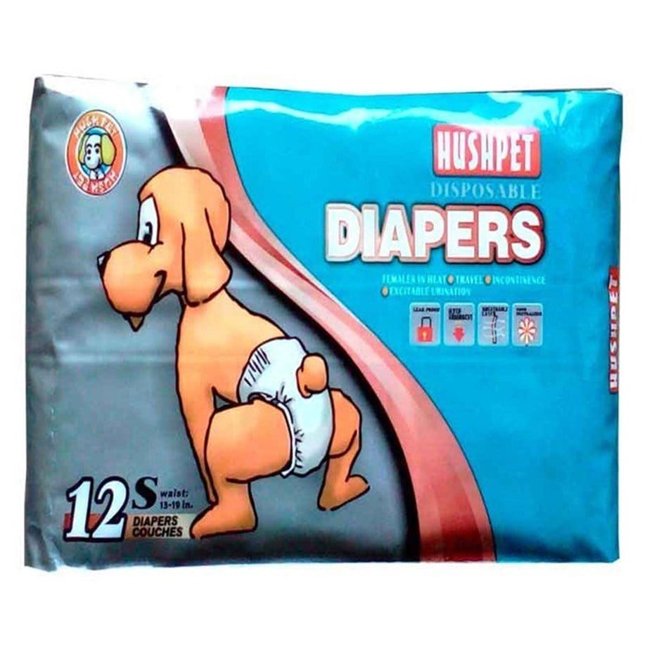 Hushpet Adhesive Dog Pee Cloth Small