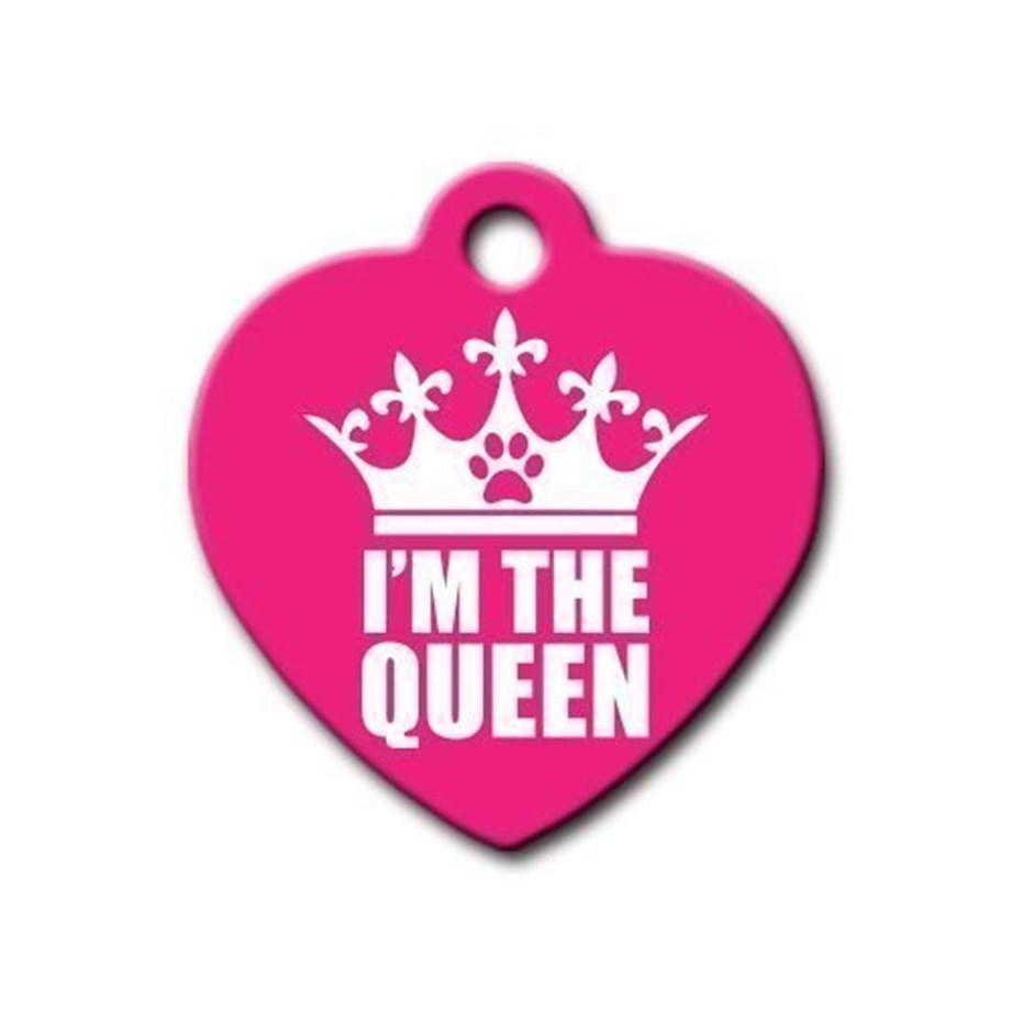 I'M The Queen Heart Cat Dog Tag