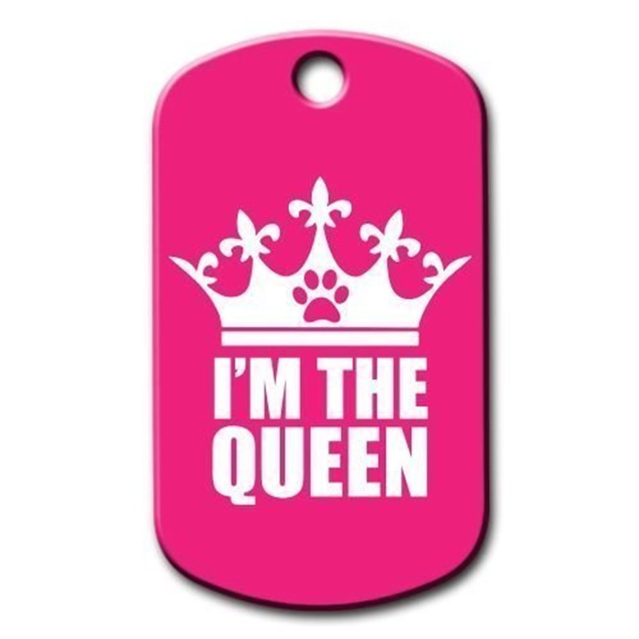 I'M The Queen Cat Dog Tag
