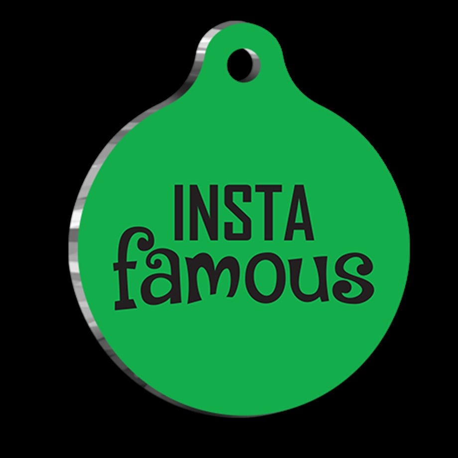 Instagram Celebrity Cat Dog Tag