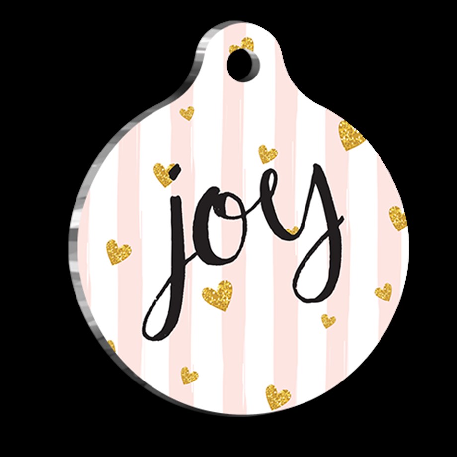 Joy Cat Dog Tag