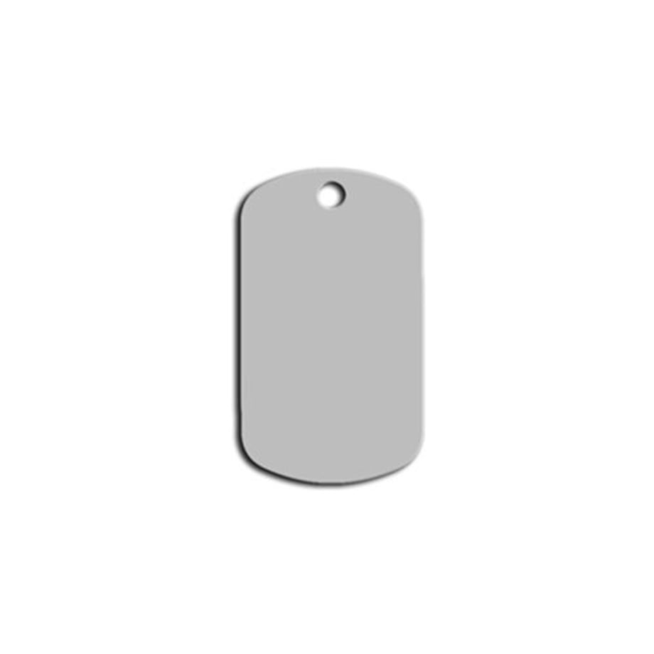 Little Military Cat Dog Tag Gray