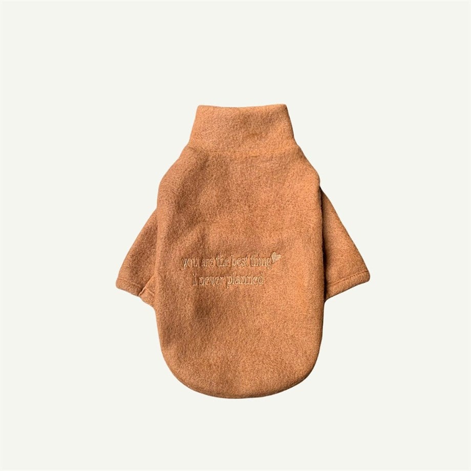 Lil.Co Toffee Angora Dog Sweater